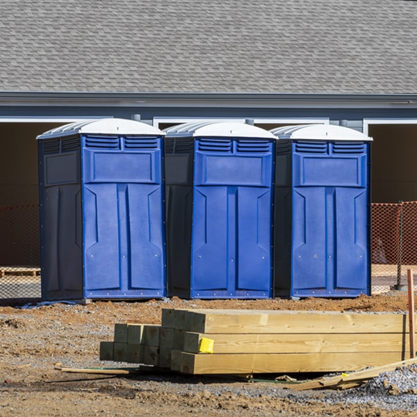 are there any restrictions on what items can be disposed of in the porta potties in Darlington WI